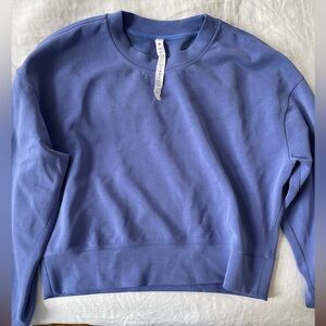 Lululemon Athletica Periwinkle Crewneck Top